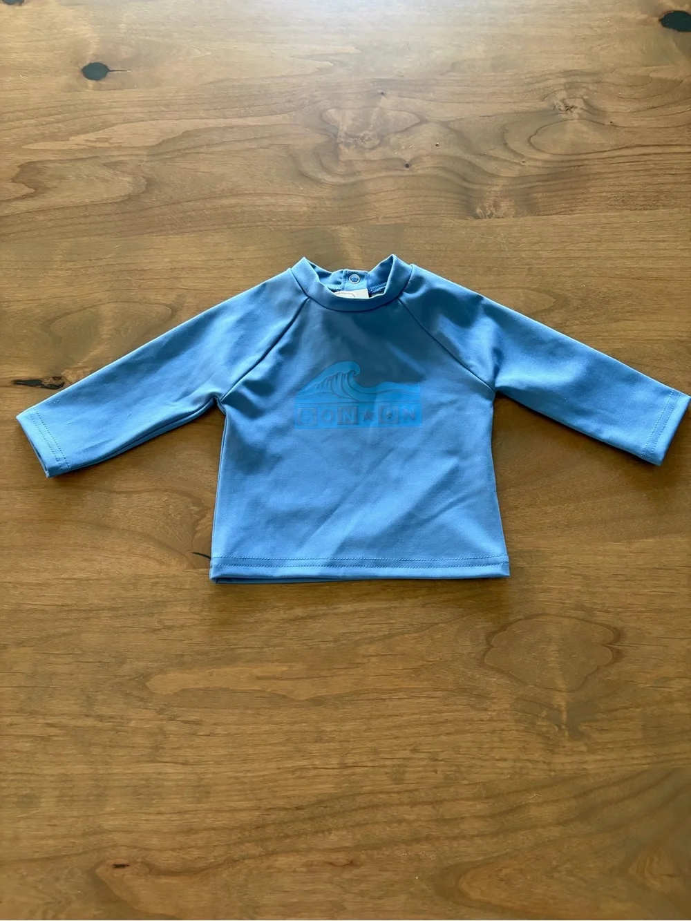 NWT Bonton Mediterranean Blue Baby Swim Top Boys